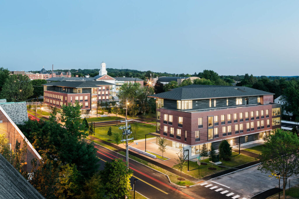 Digital rendering of Bates College