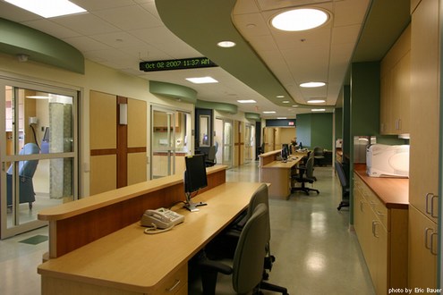 Central Maine Medical Center reception area