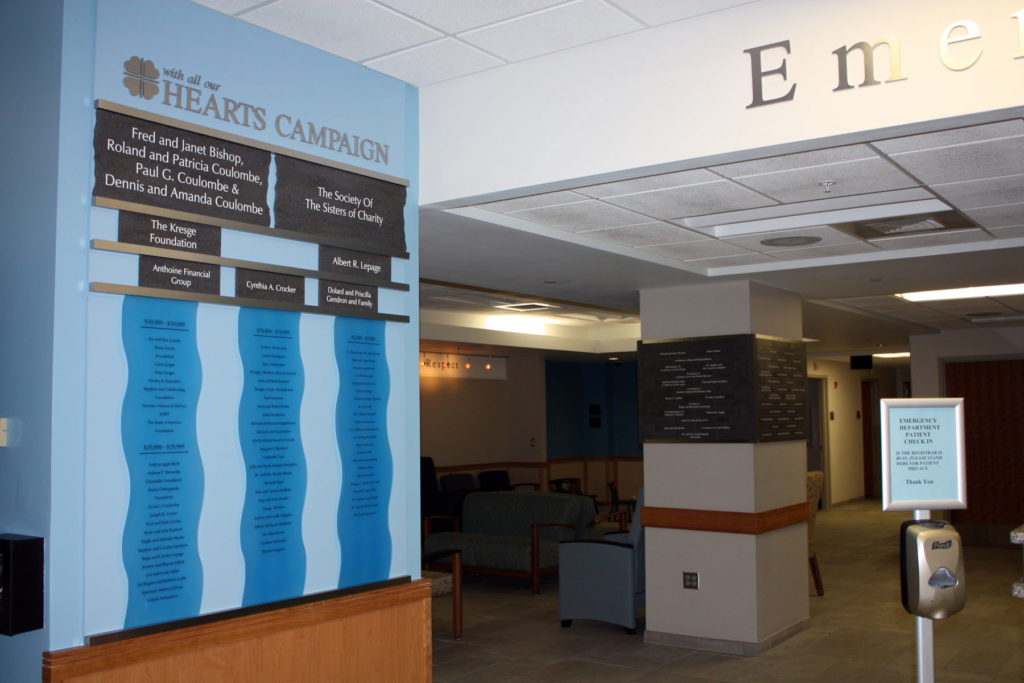 St. Mary's Emergency department lobby area