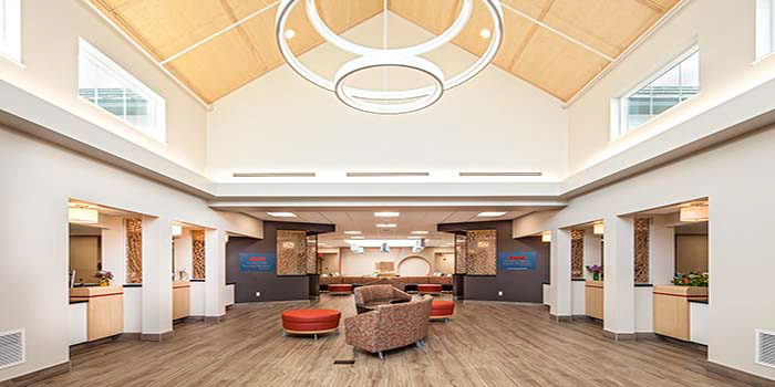 Western Maine Medical Office Building lobby