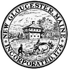 New Gloucester Maine town logo